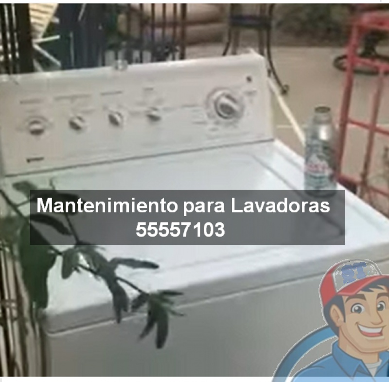 Mantenimiento de Lavadoras Cdmx 